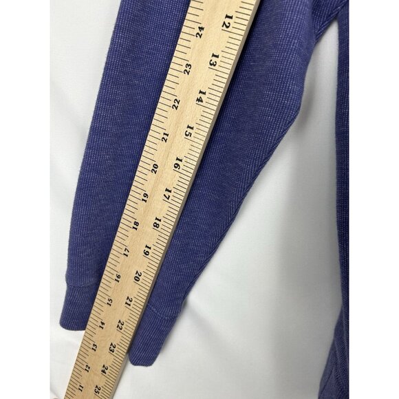 Tommy Bahama Sweater Mens Medium Purple Playa Tini Quarter Zip Mock Neck - Picture 5 of 15